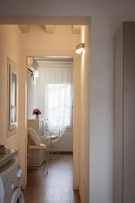 Letto o letti in una camera di Piccola Venezia Apartments