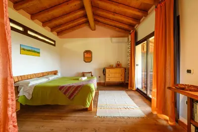 Letto o letti in una camera di Le Vigne Panoramiche