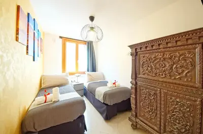 Letto o letti in una camera di Gondola View Apartment