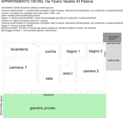 Planimetria di Alloggio M&M