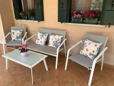 Area soggiorno di A Casa dei Nonni