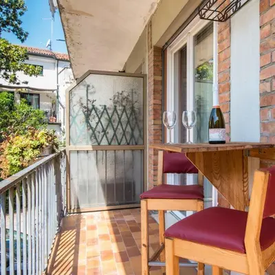 Balcone o terrazza di enJoy Home - Bilocale sulle Riviere a due passi dalla Specola