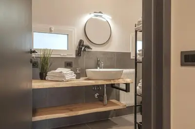 Bagno di A 3 minuti dal centro storico In Style Apartment con parcheggio gratuito