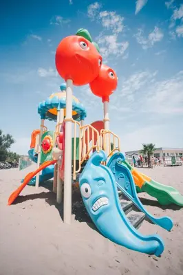 Area giochi per bambini di Campeggio Paradiso