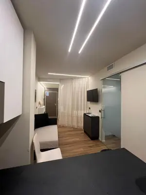 TV o dispositivi per l'intrattenimento presso [Riviera Apartments] Near the beach + Parking