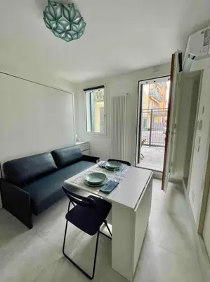 Area soggiorno di Le Vele Luxury Mini Apartment