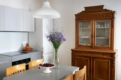Cucina o angolo cottura di Appartamento Al Malibran