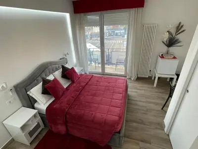 Letto o letti in una camera di ARBI VENICE STATiON