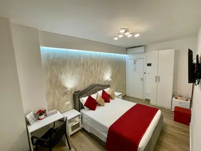 Letto o letti in una camera di ARBI VENICE STATiON