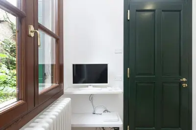 TV o dispositivi per l'intrattenimento presso Residence Santa Marta by Halldis