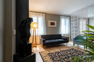 Area soggiorno di enJoyHome - Appartamento di pregio con garage