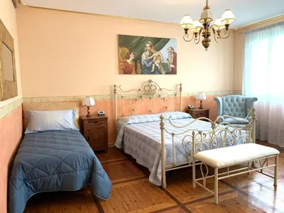 Letto o letti in una camera di Francypi Home