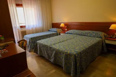 Letto o letti in una camera di Easy Hotel Meryon