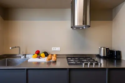 Cucina o angolo cottura di Palazzo Borgoloco