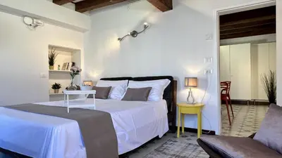 Letto o letti in una camera di Residence Romantic Grand Canal