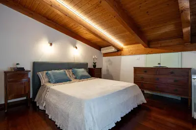 Letto o letti in una camera di 7° Cielo Apartment - Venezia - Mestre with terrace