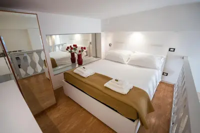 Letto o letti in una camera di Residence Rio Marin