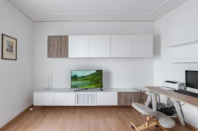 TV o dispositivi per l'intrattenimento presso GuestHost - Sunset Mestre Apartment