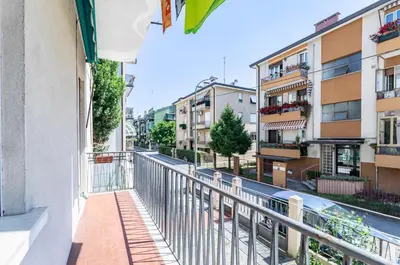 Balcone o terrazza di GuestHost - La fenice Mestre Apartment
