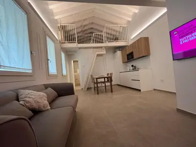 Cucina o angolo cottura di La Casetta in calle AparstSuite