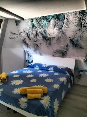Letto o letti in una camera di Sea Side Attic