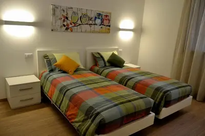 Letto o letti in una camera di Residenze Cà Fabris