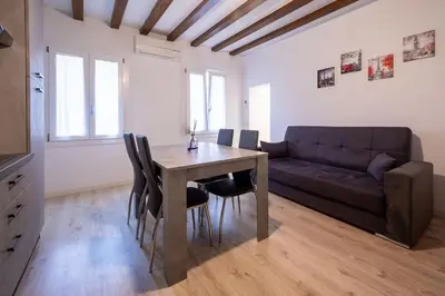 Area soggiorno di Corpus Domini Downtown Flat