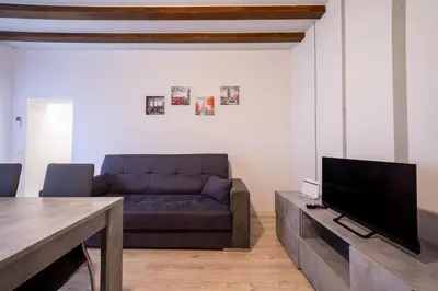 TV o dispositivi per l'intrattenimento presso Corpus Domini Downtown Flat