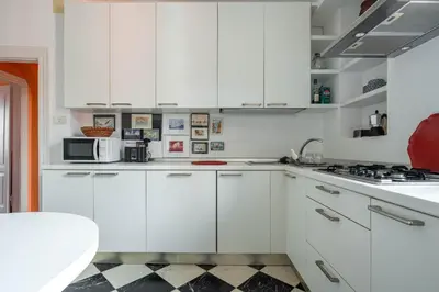 Cucina o angolo cottura di Casa Golena
