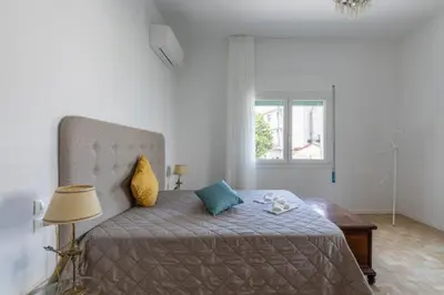 Letto o letti in una camera di New Opening House 7 Lido Venice Near Ferry And Beach