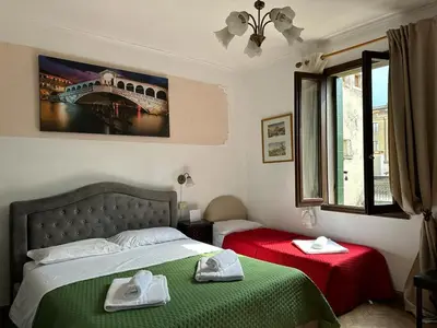 Letto o letti in una camera di Venice Guest House