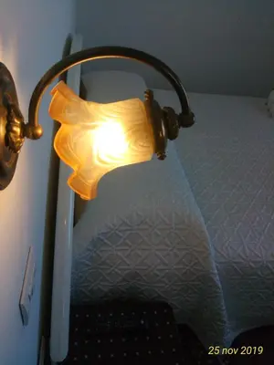 Letto o letti in una camera di B&B dai Carari