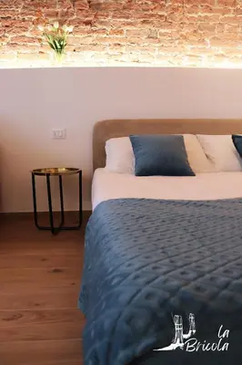 Letto o letti in una camera di La Bricola - Sirocco e Garbin