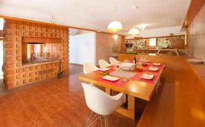 Planimetria di Villa di design con grande parco