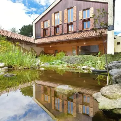 Villa di design con grande parco