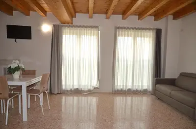 Area soggiorno di Palazzo Maggiore Suite B