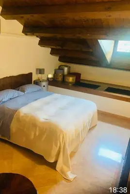 Letto o letti in una camera di Attico96 Intero appartamento in centro storico