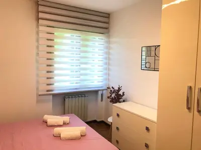 Letto o letti in una camera di Casa Céline