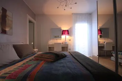Letto o letti in una camera di La Lanterna