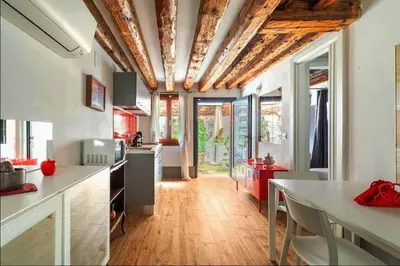 Cucina o angolo cottura di Cà 3 Leoni - Romantic House in the heart of Venice