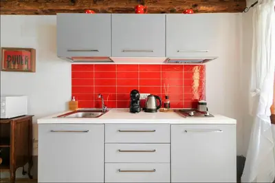 Cucina o angolo cottura di Cà 3 Leoni - Romantic House in the heart of Venice
