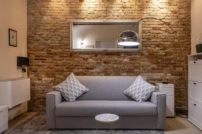 Area soggiorno di Ca' Pestrin Suite House - San Marco Square