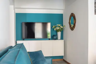 TV o dispositivi per l'intrattenimento presso Castello Apartment with Garden R&R
