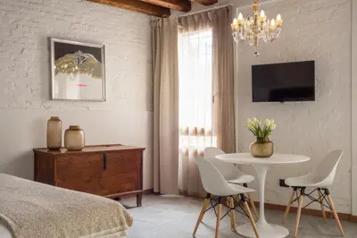 TV o dispositivi per l'intrattenimento presso Castello Apartment with Garden R&R