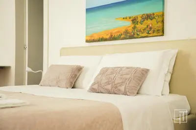 Letto o letti in una camera di HT - Loft di design alla Cappella degli Scrovegni