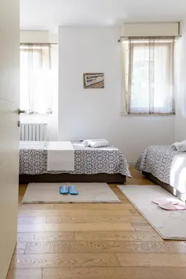 Letto o letti in una camera di Ca'Rosa Venezia