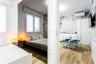 Letto o letti in una camera di La Bella Vita - Wonderland