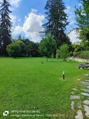 Giardino di Villa Miani camera floreale