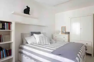 Letto o letti in una camera di Amadeus Apartment: a due passi dal Duomo