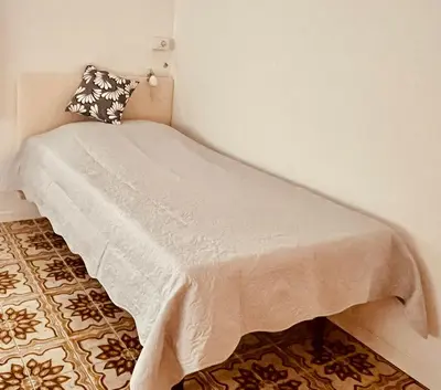 Letto o letti in una camera di Spacious House Venice Lido near ferry and the sea